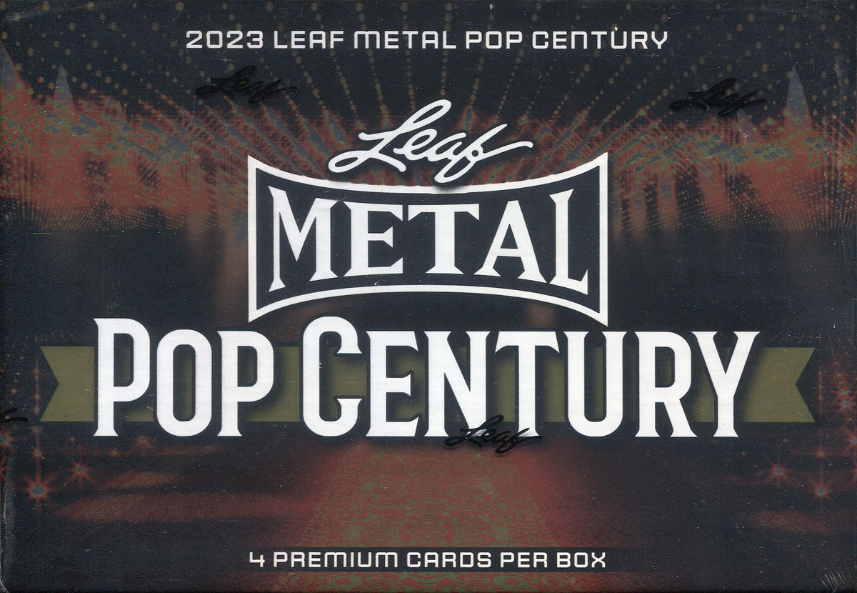 2023 Leaf Metal Pop Century Hobby, 12 Box Case