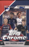 2023 Topps Chrome MLS Major League Soccer Hobby, 12 Box Case