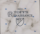 2022 Topps MLS Renaissance Soccer Hobby, 5 Box Case