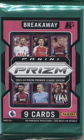 2023-24 Panini Prizm Premier League EPL Soccer, Brkaway H2 Pack