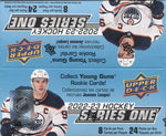2022-23 Upper Deck Series 1 Hockey, 20 Retail Box Case