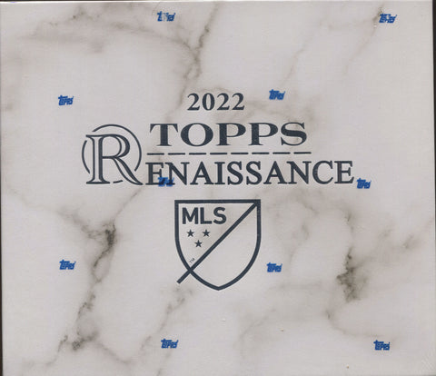 2022 Topps MLS Renaissance Soccer Hobby, Box