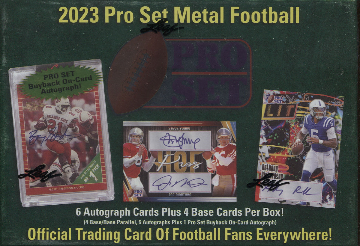 2023 Leaf Metal Football Checklist, Set Info, Boxes, Reviews, Date
