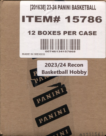 2023-24 Panini Recon Basketball, 12 Hobby Box Case
