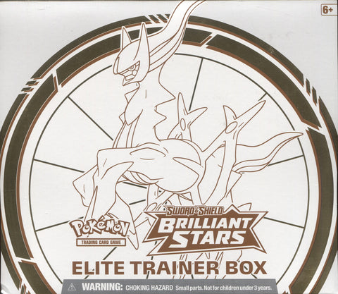 Pokemon Sword & Shield Brilliant Stars ETB, Elite Trainer Box