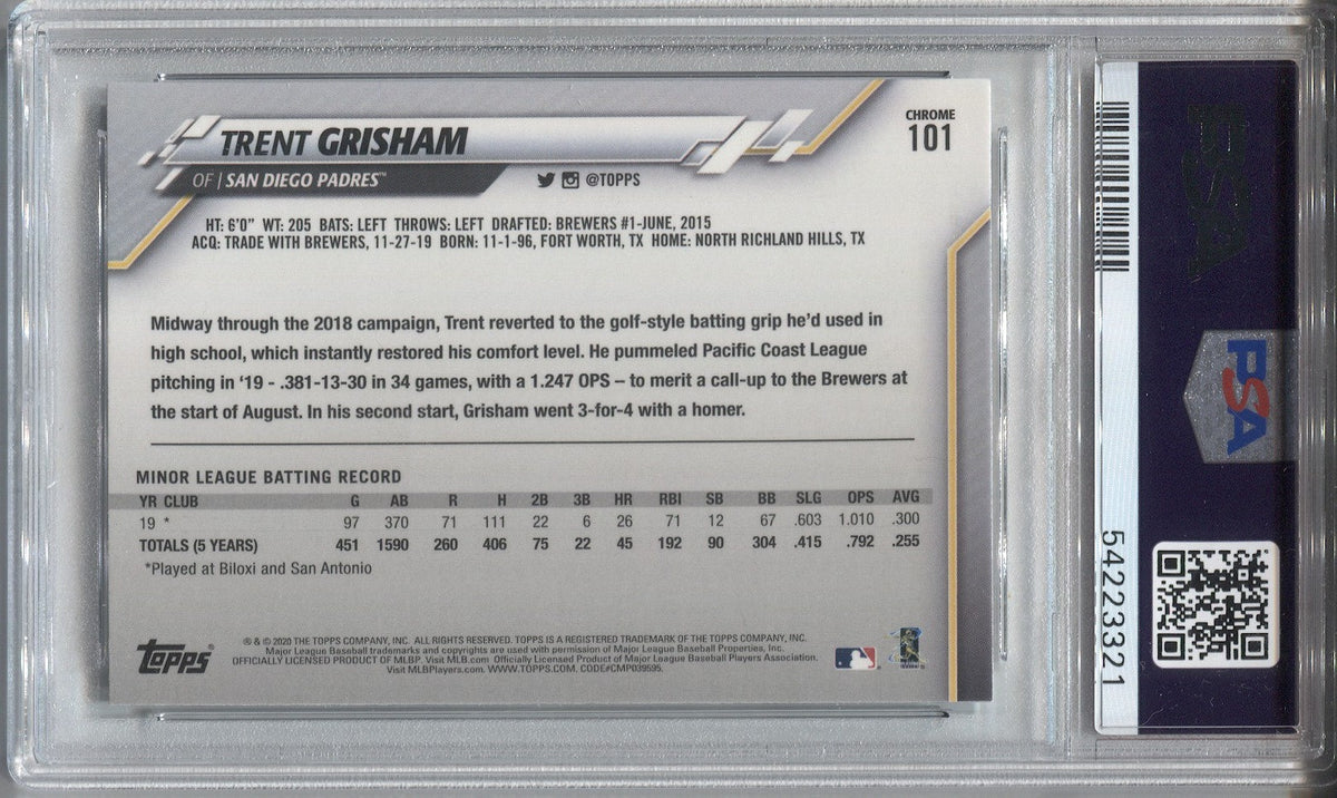  2023 Topps # 26 Trent Grisham San Diego Padres