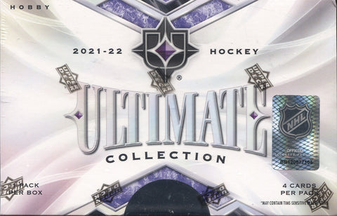 2021-22 Upper Deck Ultimate Collection Hobby Hockey, Box