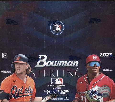2023 Bowman Sterling Baseball Hobby, Box