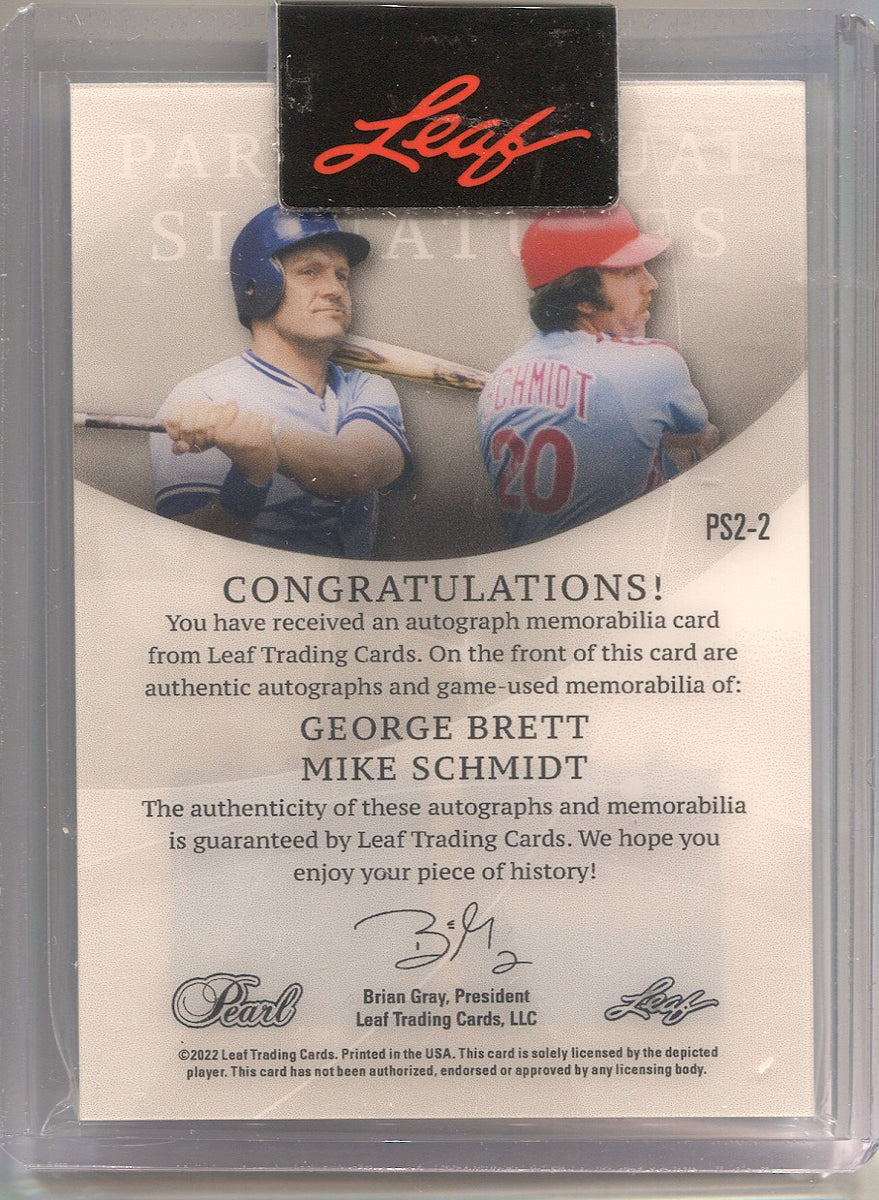 Game-Used or Autographed George Brett