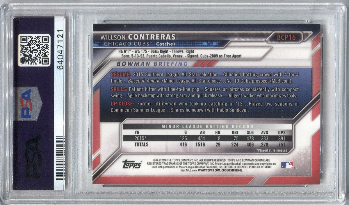 Willson (Willson Contreras) Chicago Cubs - Officially Licensed MLB P