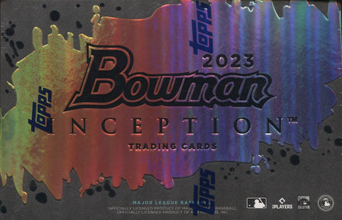 2023 Bowman Inception Baseball Hobby, Box