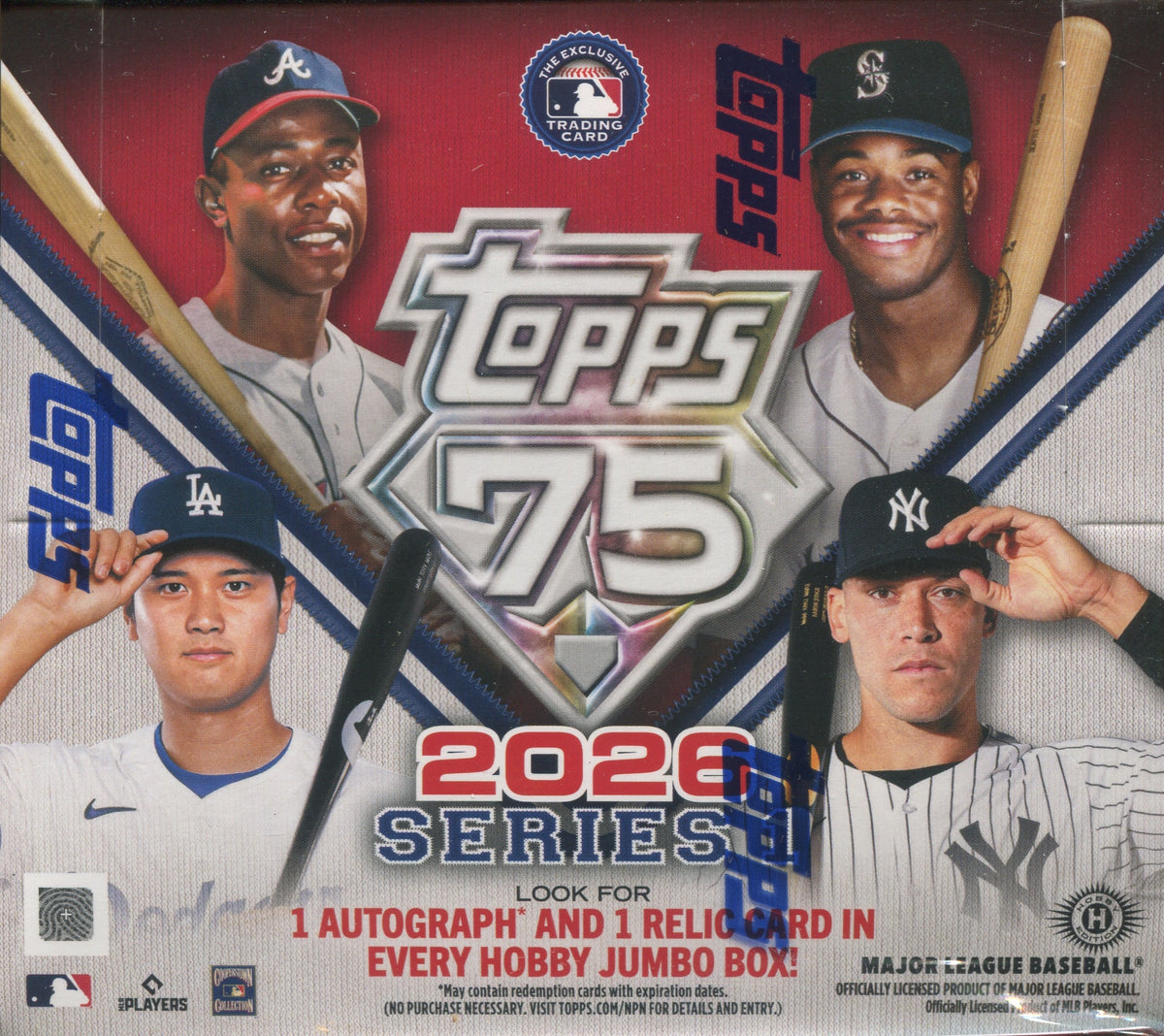 早い者勝ち‼️topps 75 2026 SERIES 1 シリアル・レリック Amazon.com: 2026 Topps Series 1 Baseball Sealed 75th Anniversary