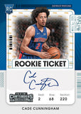 2021-22 Panini Contenders Hobby Basketball, Box