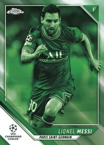 2021-22 Topps Chrome UEFA Champions League Soccer Lite, Pack