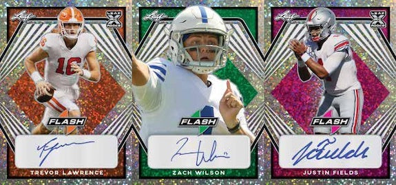 2021 Leaf Flash Football Hobby Box 2021 Leaf Flash Football Hobby Box