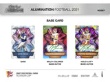 2021 Wild Card Alumination Football Hobby, Pack