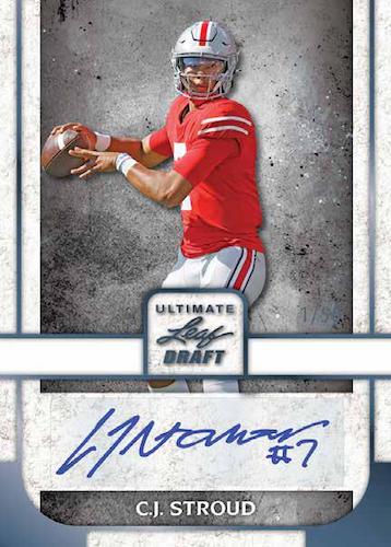 2022 Leaf Ultimate Draft Football Hobby Box - The Baseball Card King, Inc.