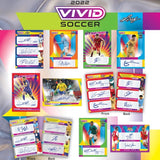 2022 Leaf Vivid Soccer Hobby, 8 Box Case