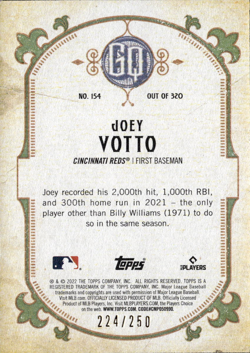 Joey Votto's 2,000th hit, 08/16/2021