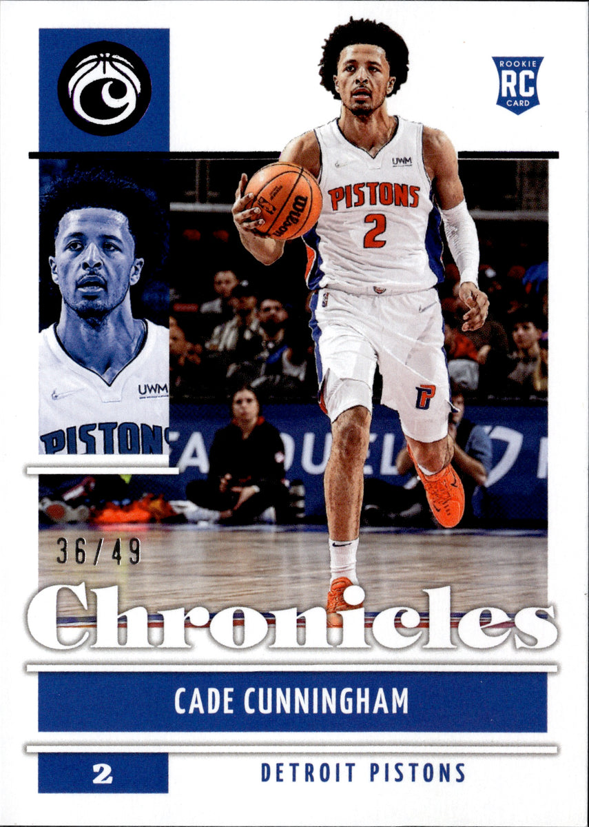 Cade Cunningham】2021-22 Panini Donruss Elite Basketball Rookie ...