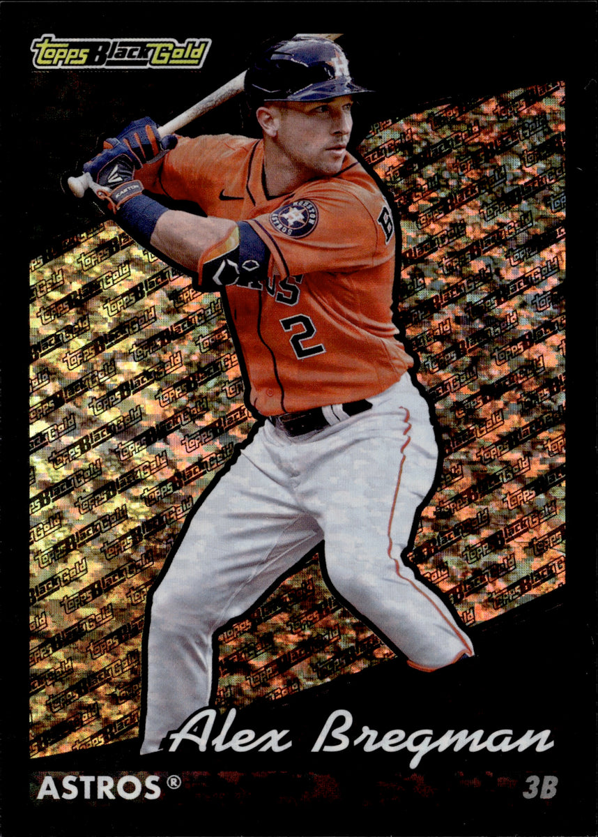 2022 Alex Bregman Topps Update Series BLACK GOLD 193/299 SP #BG-10 Hou