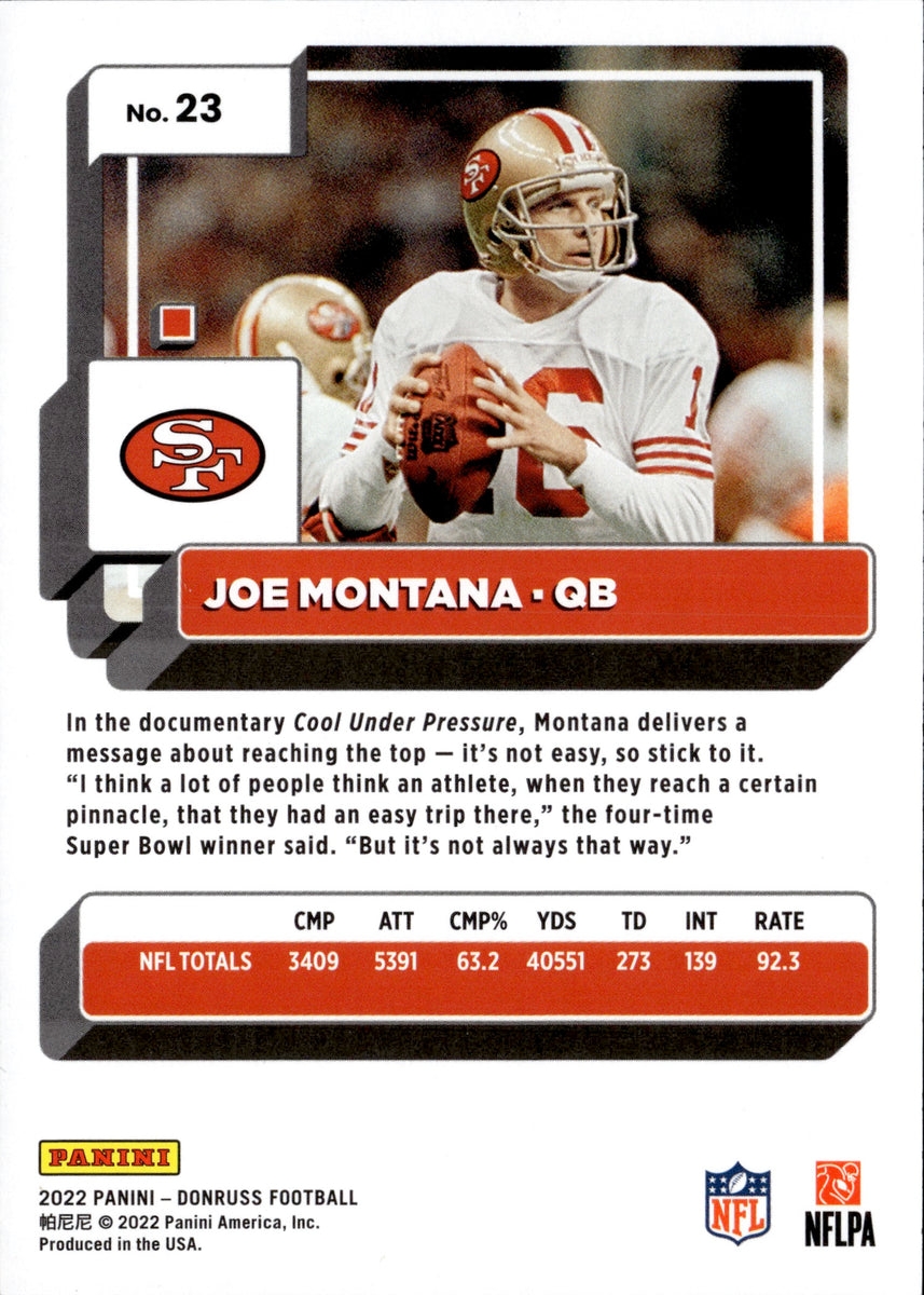 Panini Joe Montana NFL Fan Shop