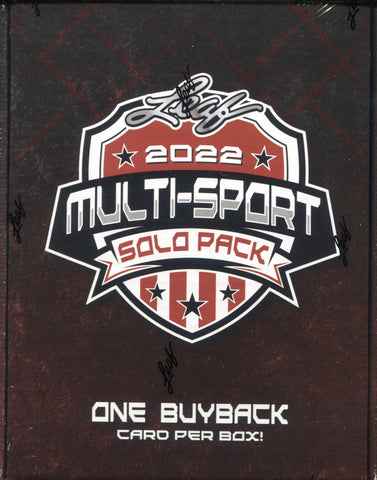 2022 Leaf Solo Pack Multi-Sport, Pack Box