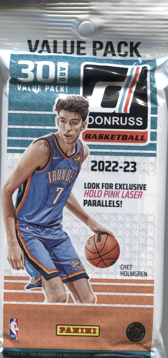 2022-23 panini donruss basketball shops value pack lot of 9 new