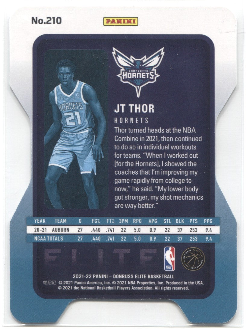 2021/22 Panini Donruss Optic Basketball - JT Thor - Rated Rookie - Rookie  Card - FargiCards - Cards Esportivos