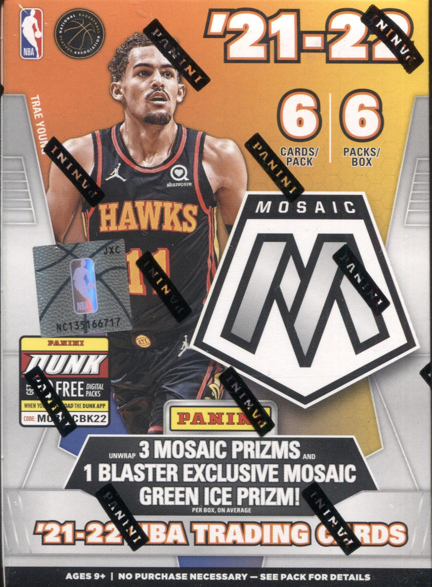 2021-22 Panini Mosaic Basketball, Fanatics Blaster Box
