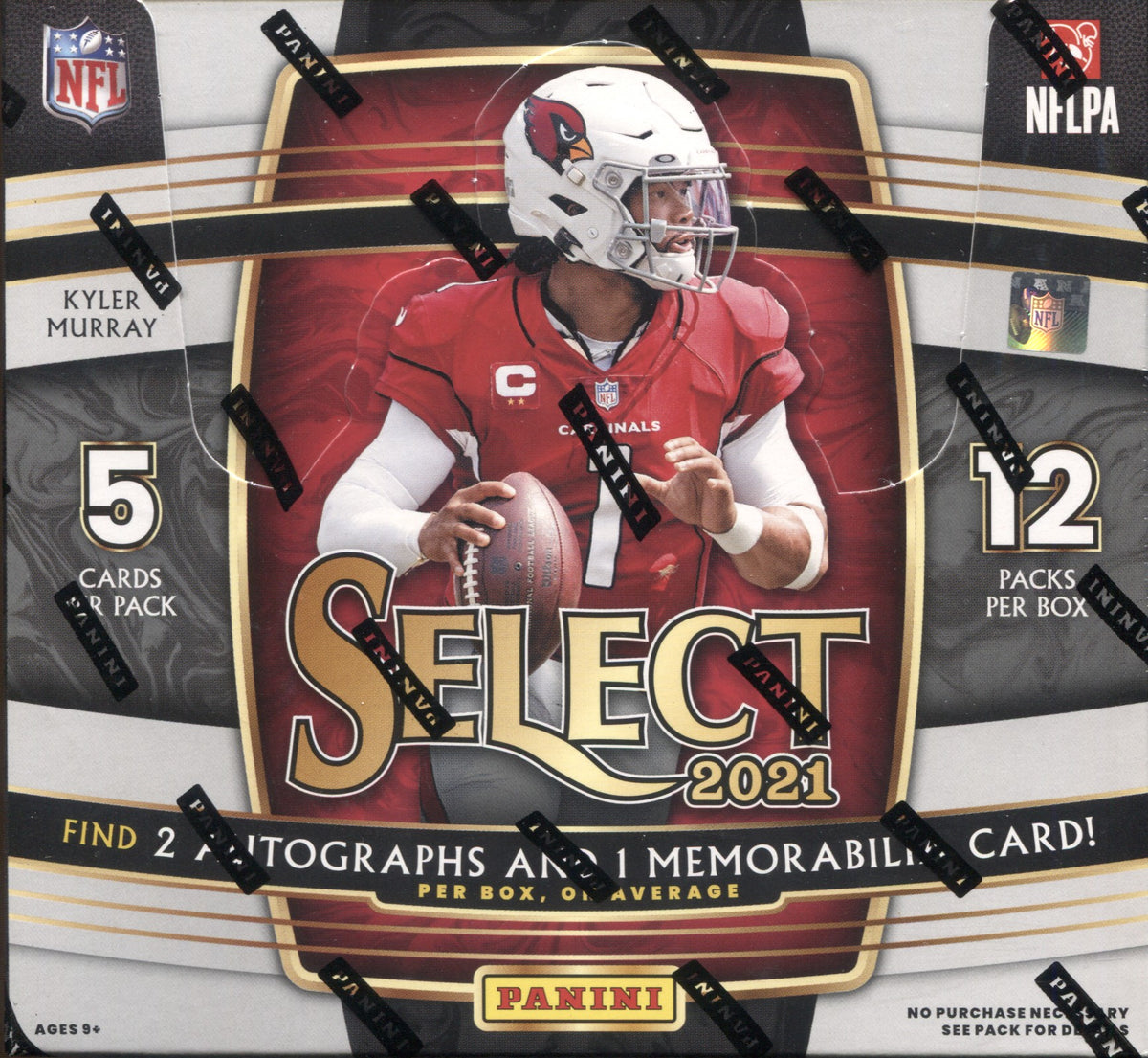 2021 Panini Select Football Hobby Hybrid (H2) Box - The Baseball