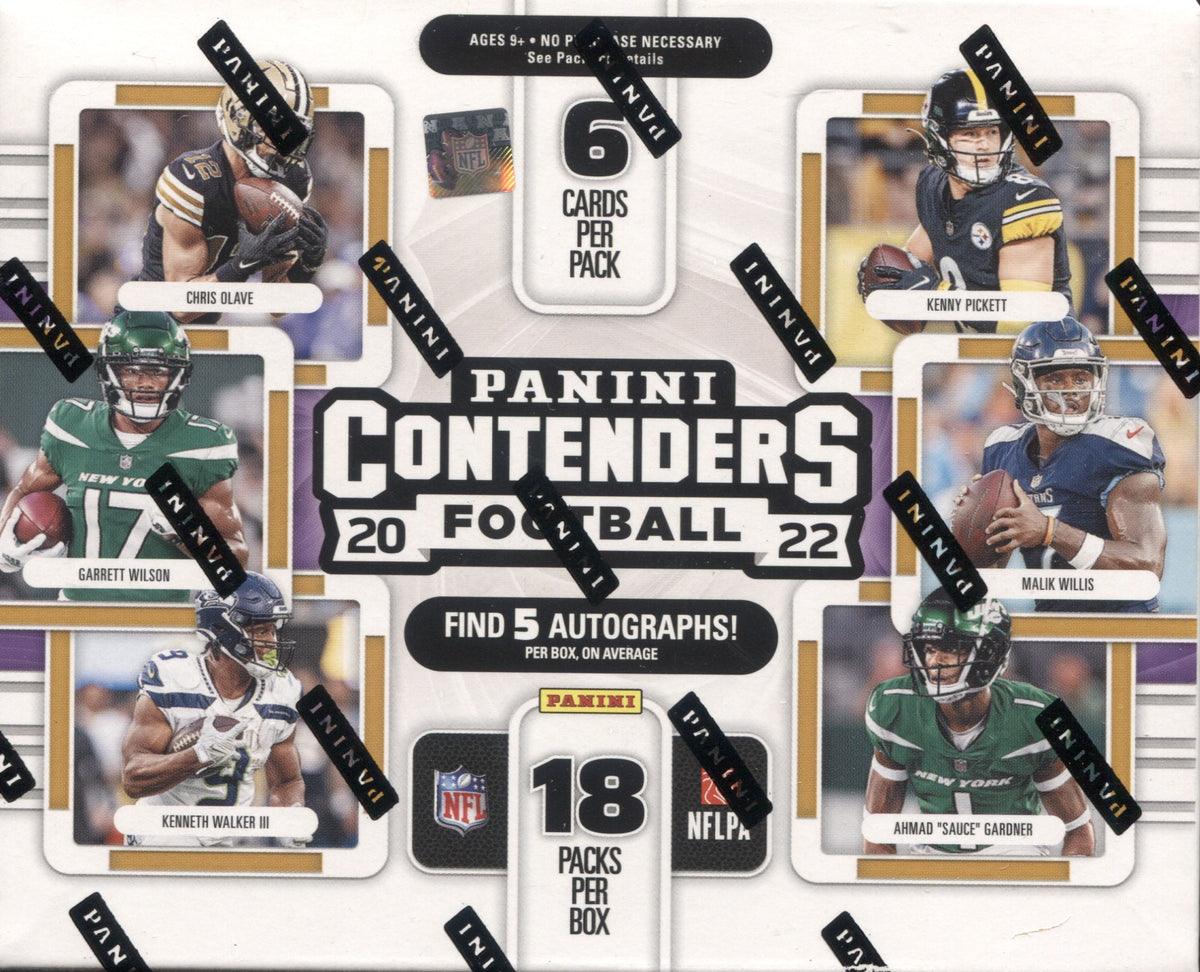 2022 Panini Contenders Football Blaster, Box