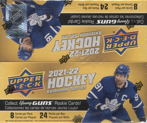 2021-22 Upper Deck Extended Series Hockey Retail, Box