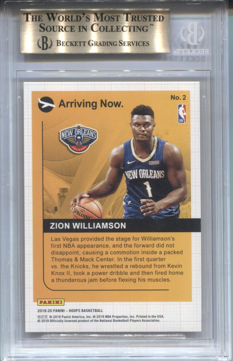 2019-20 Zion Williamson Panini NBA Hoops ARRIVING NOW