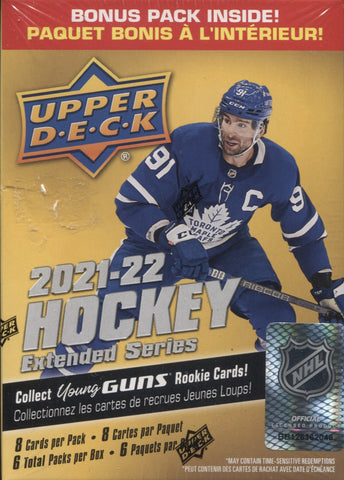 2021-22 Upper Deck Extended Series Hockey, Blaster Box