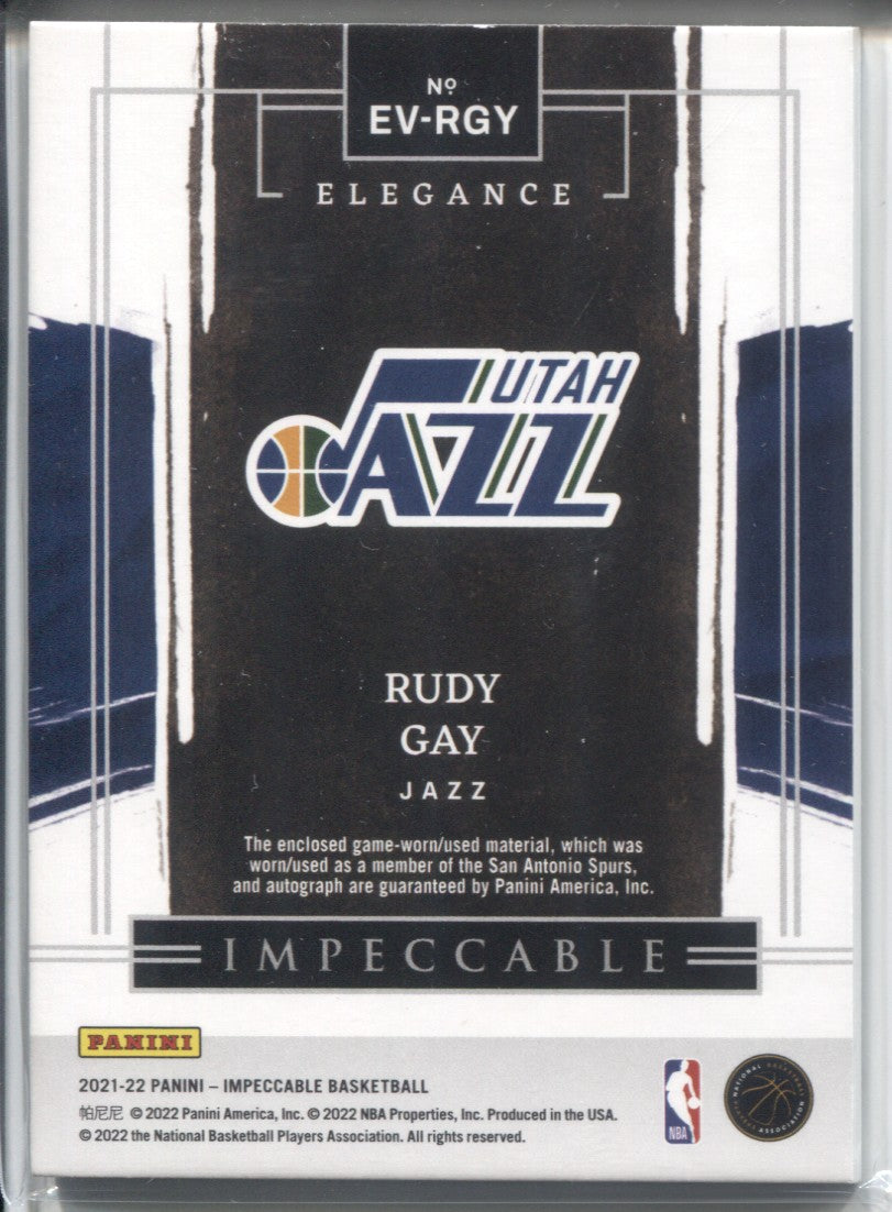 Rudy Gay - Utah Jazz - Game-Worn Association Edition Jersey - 2022