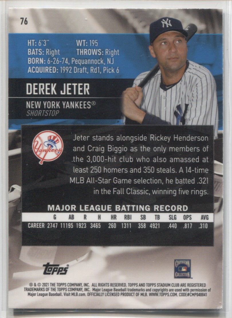 Derek Jeter 3000 Hits Poster