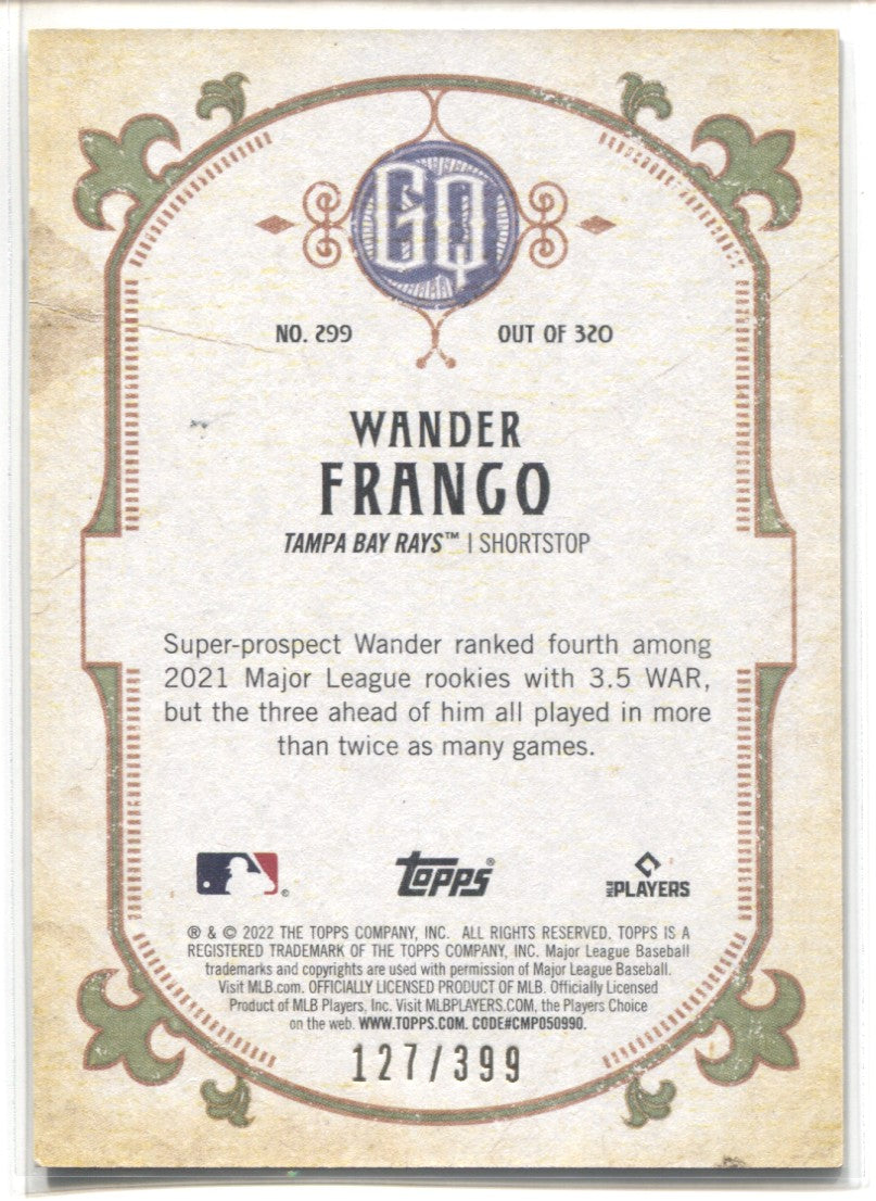 2022 GQ Wander Franco 09/50 pulled by Casey.