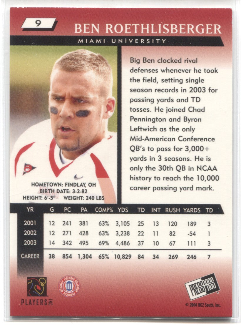 Ben Roethlisberger 2004 2022 All For One - One For All Signature