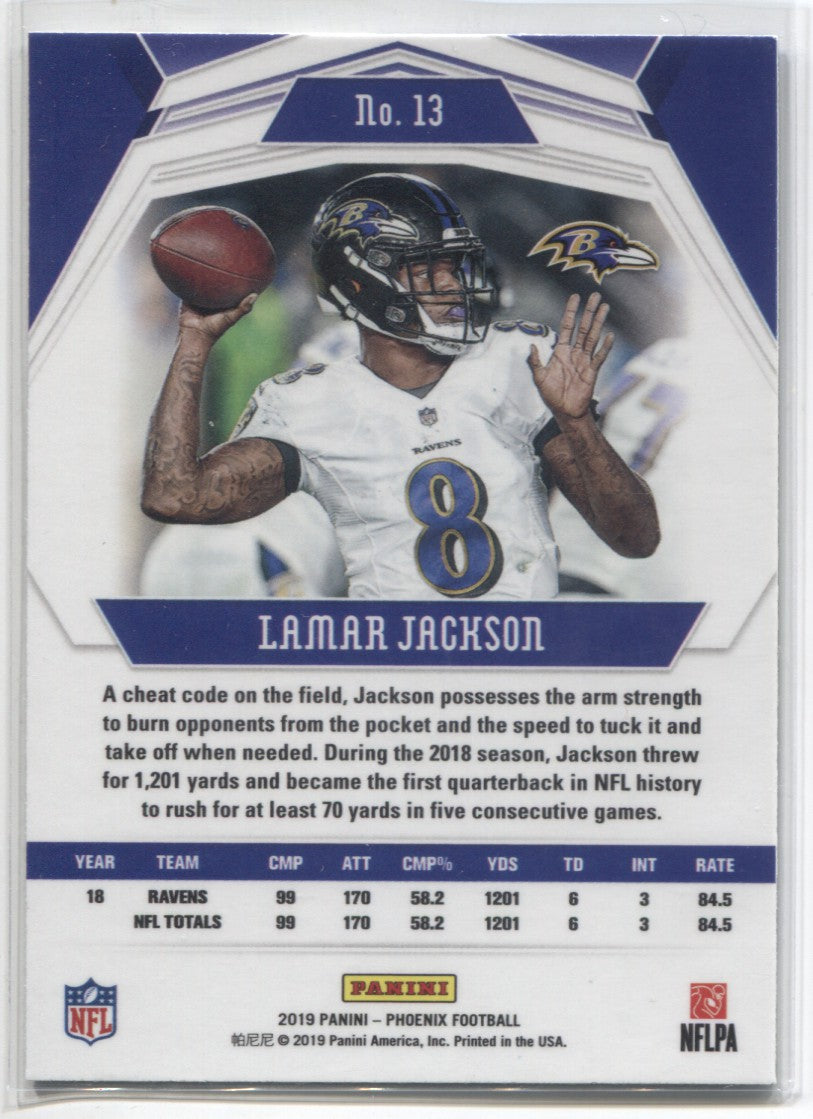 Autographed/Signed Lamar Jackson Baltimore Color Rush Football Jersey –  Super Sports Center