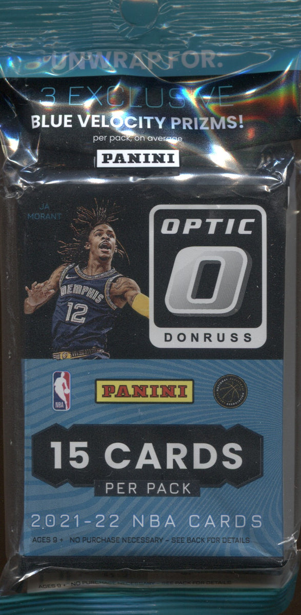 2021-22 Donruss Optic Basketball, Cello Pack