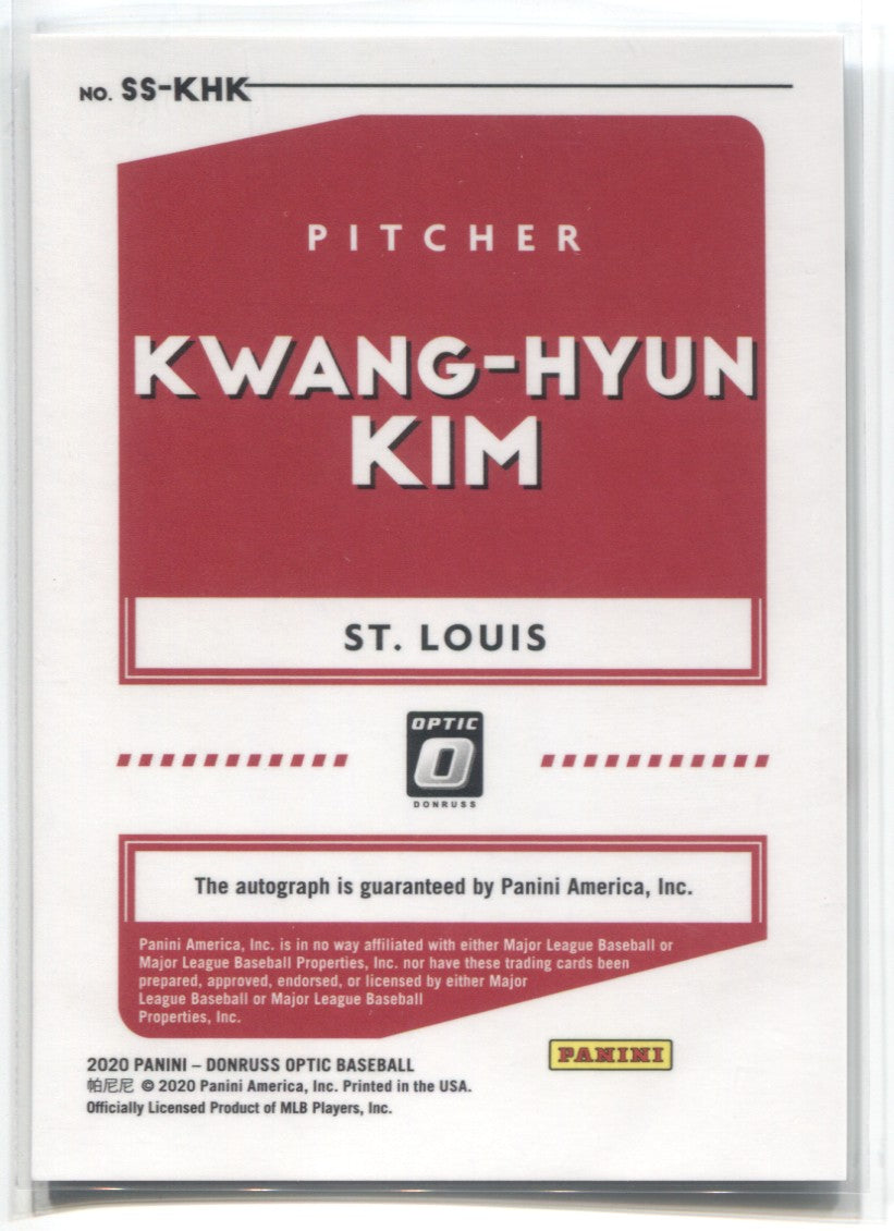 St. Louis Cardinals Kwang-hyun Kim Autographed Baseball