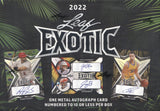 2022 Leaf Exotic Multi-Sport Hobby, Box