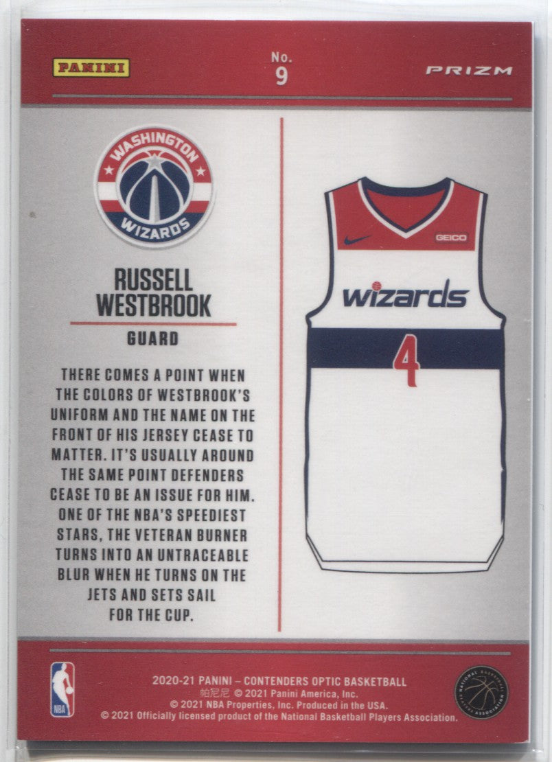 washington wizards westbrook jersey