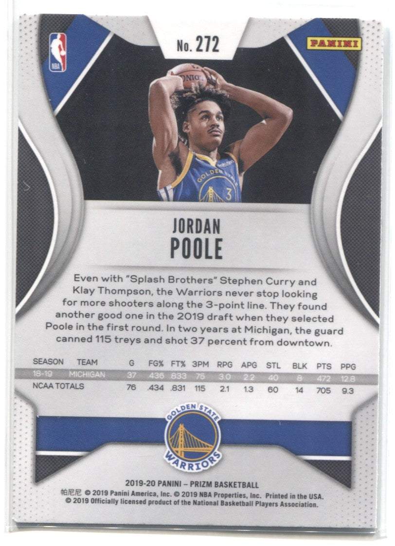 Trading Cards 2019-20 Panini One & One Jordan Poole BGS 9.5 Rookie