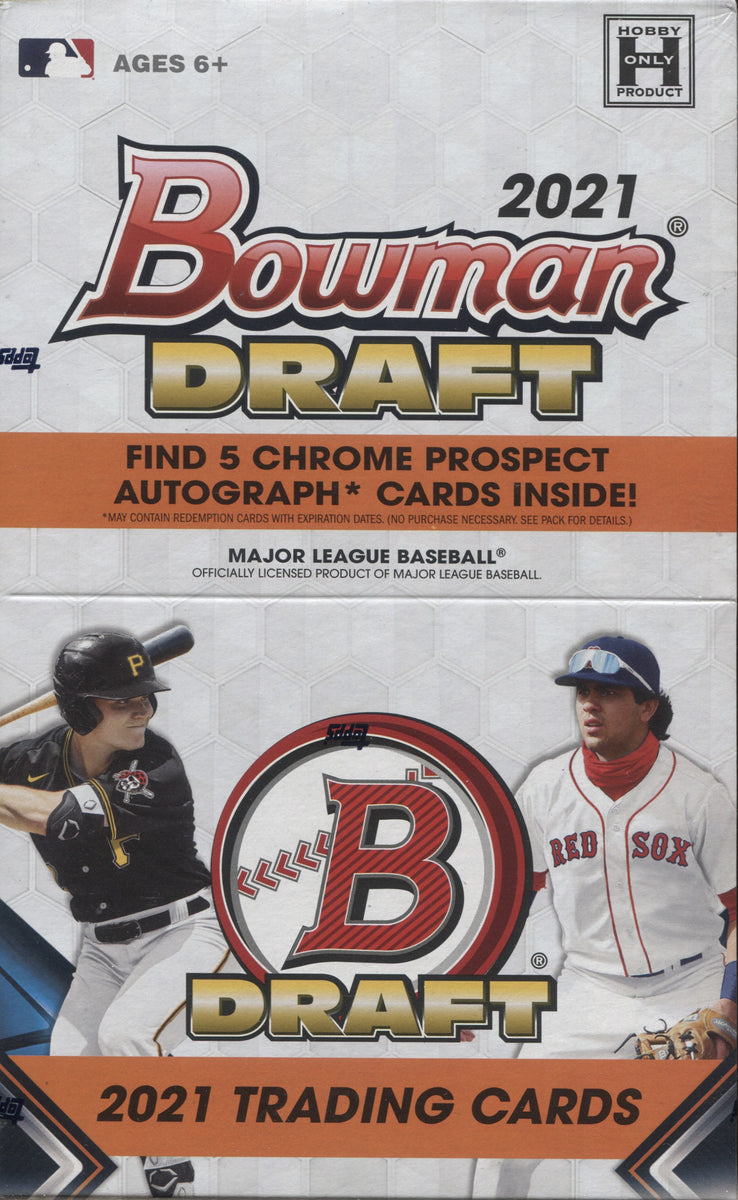 2021 Bowman Baseball 6 Pack Blaster Box