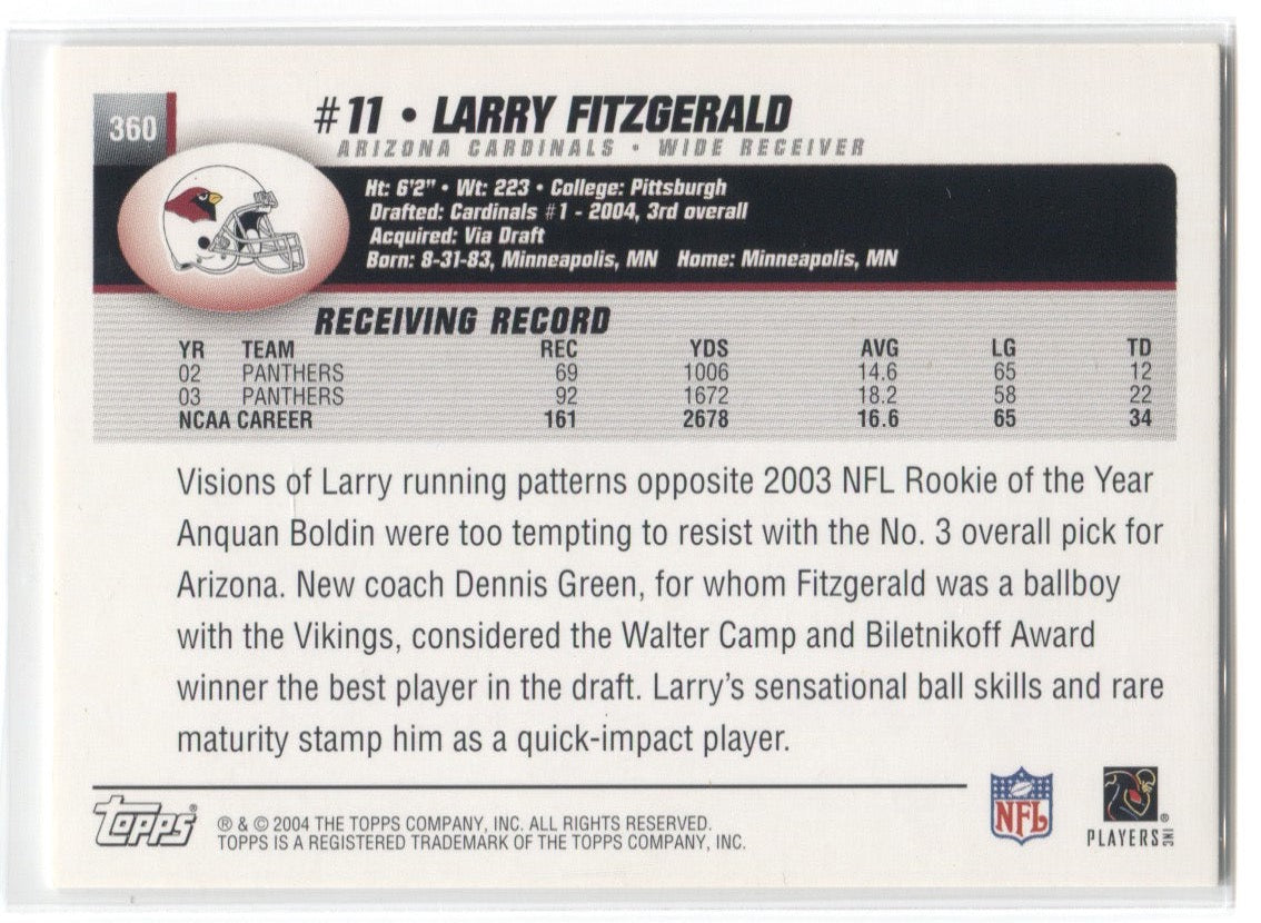 Larry Fitzgerald Arizona Cardinals Mosaic Orange Reactive Prizm