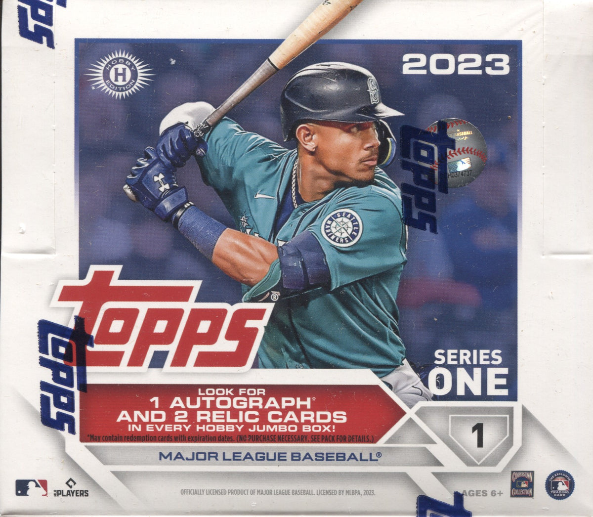 2023 Topps Series 1 Baseball Jumbo, Box