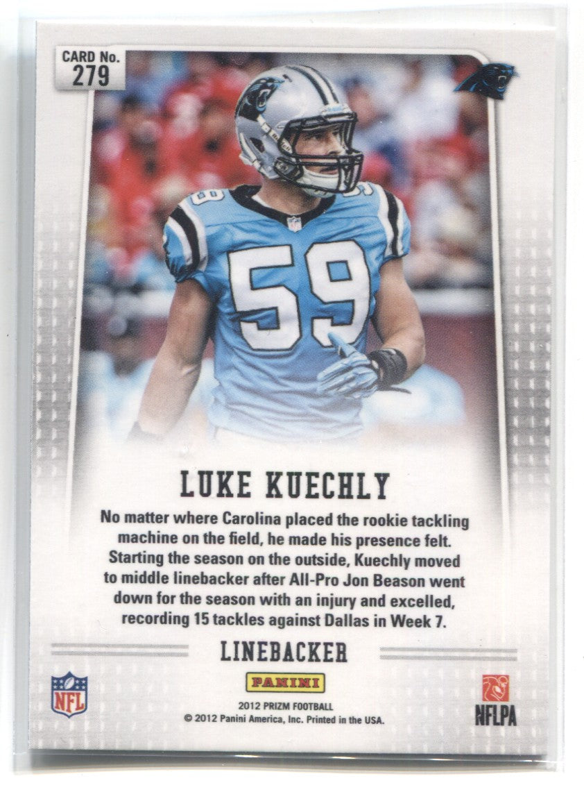 Luke Kuechly Rookie Year Football Cards