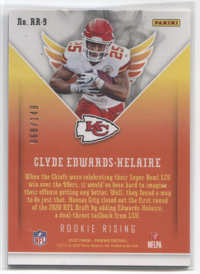 CLYDE EDWARDS-HELAIRE KANSAS CITY CHIEFS 2022 Panini Phoenix Auto